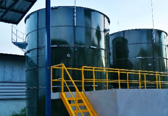 Aplicações de tanques de digestor de biogás anaeróbico UASB em tratamento de águas residuais de alto bacalhau